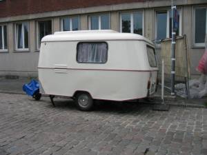 Michael Asher, Installation Münster (Caravan), 2007, photo Margaret Honda